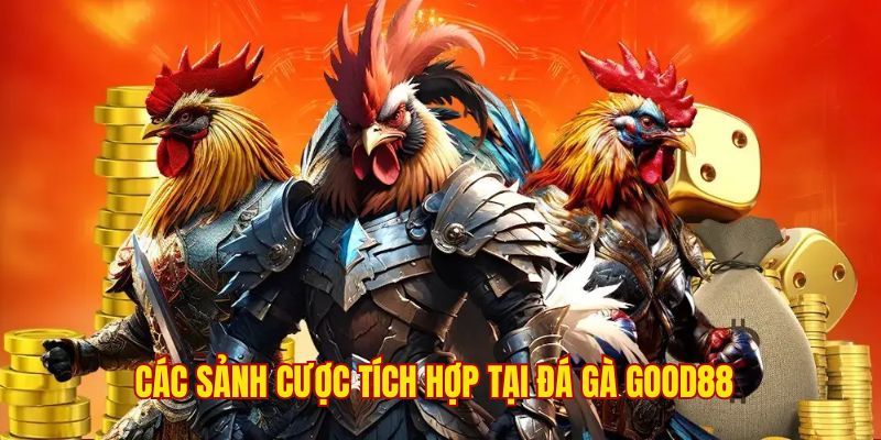 Sảnh cược chất lượng đang tích hợp tại đá gà Good88